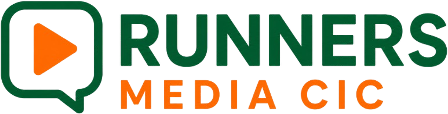 Runners Media CIC - is a community-focused media organisation dedicated to supporting communities through storytelling, digital services, and social impact.